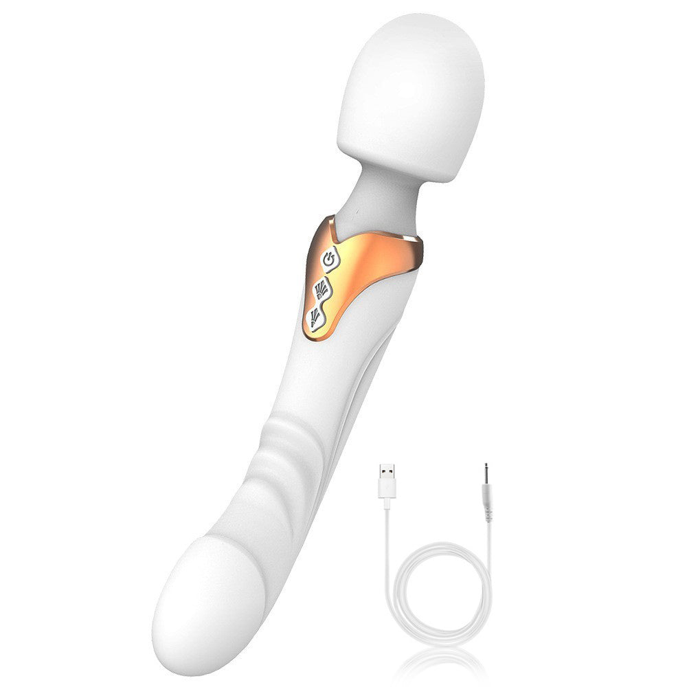 Powerful AV wand vibrator, 10 modes, vaginal G-spot stimulator, female masturbator