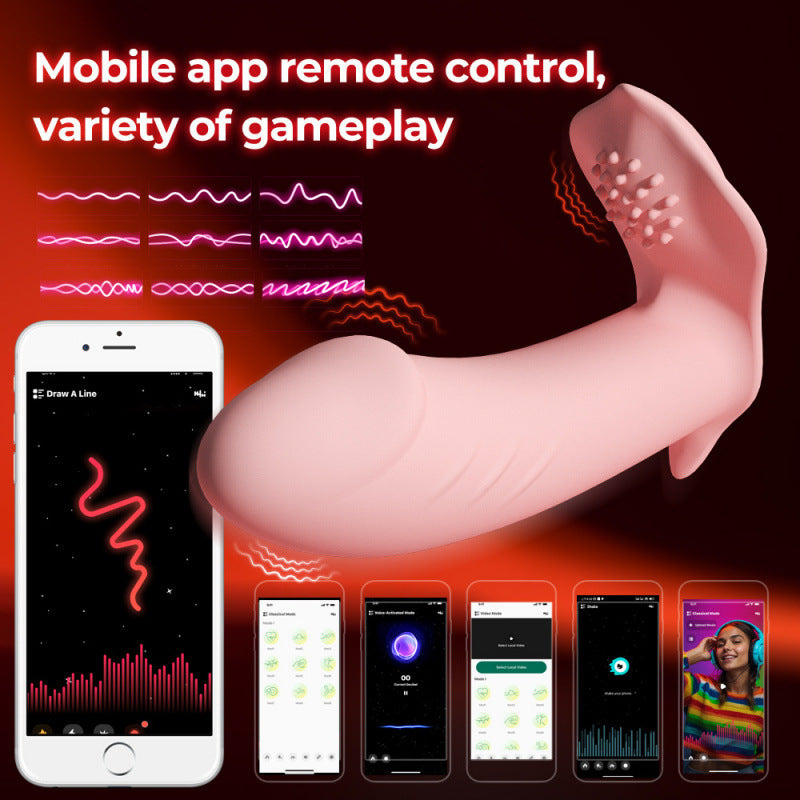 App Remote Control Wireless Vibrating Underwear Silent G-spot Vibrator Flirting Couple Sex Toy