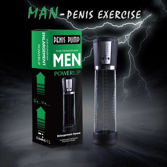 Charging all-in-one men's automatic airplane cup vacuum negative pressure erector pubic sucking stem stretching exercise masturbator