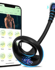APP Remote Control Penis Vibrator Couple Vibrator Flirt Couple Sex Toy