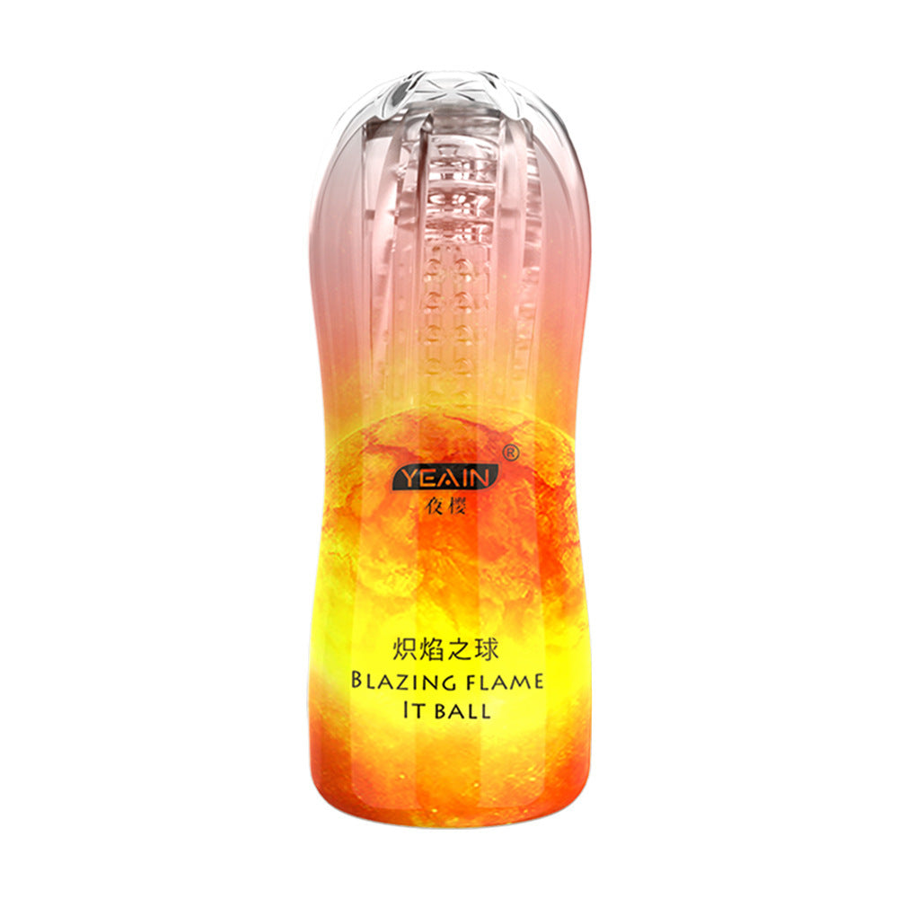 Night Sakura Clear Manual Masturbation Cup Trainer Vibrating Clamp Suction Male Masturbator