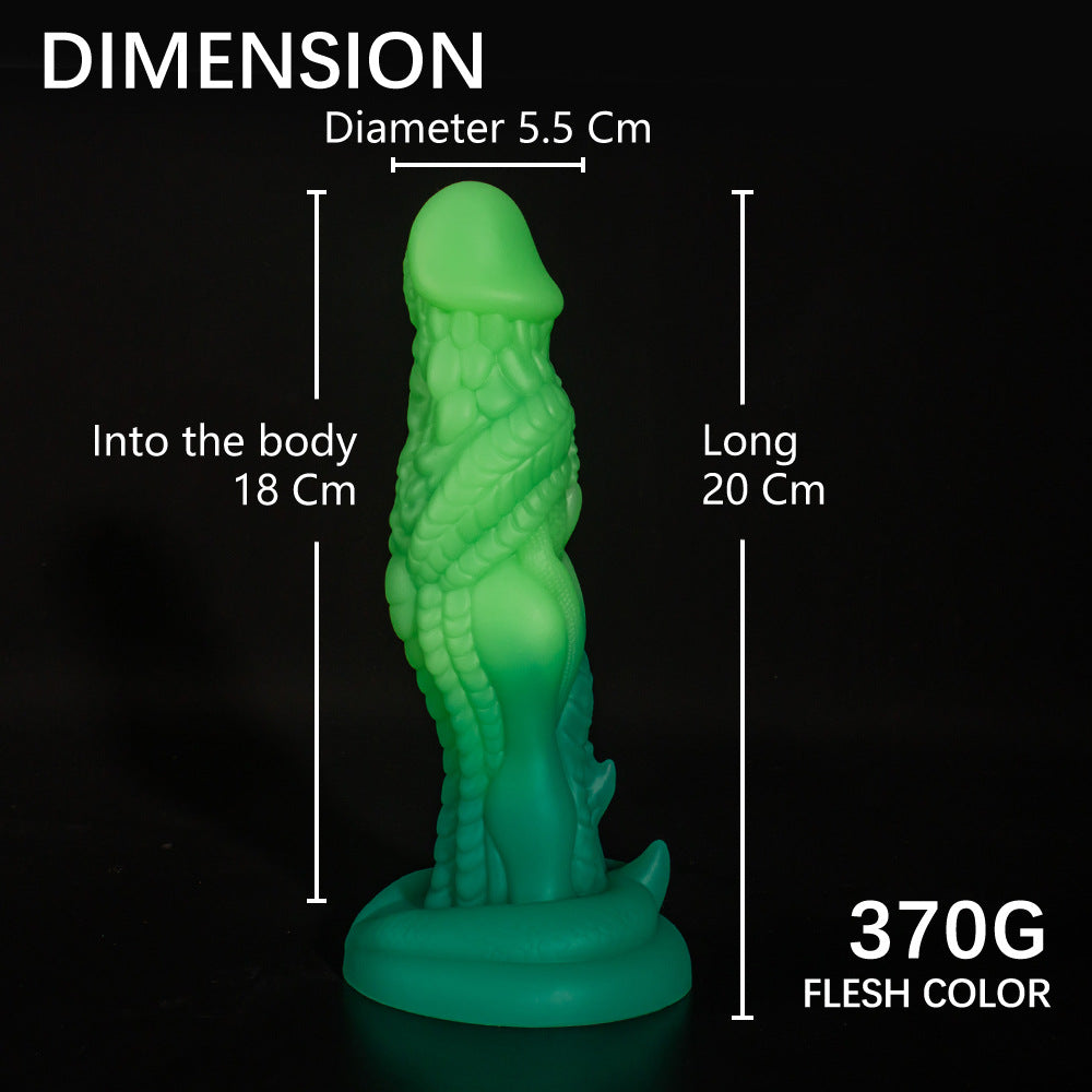 Green dragon claw beard liquid silicone special-shaped simulation dildo