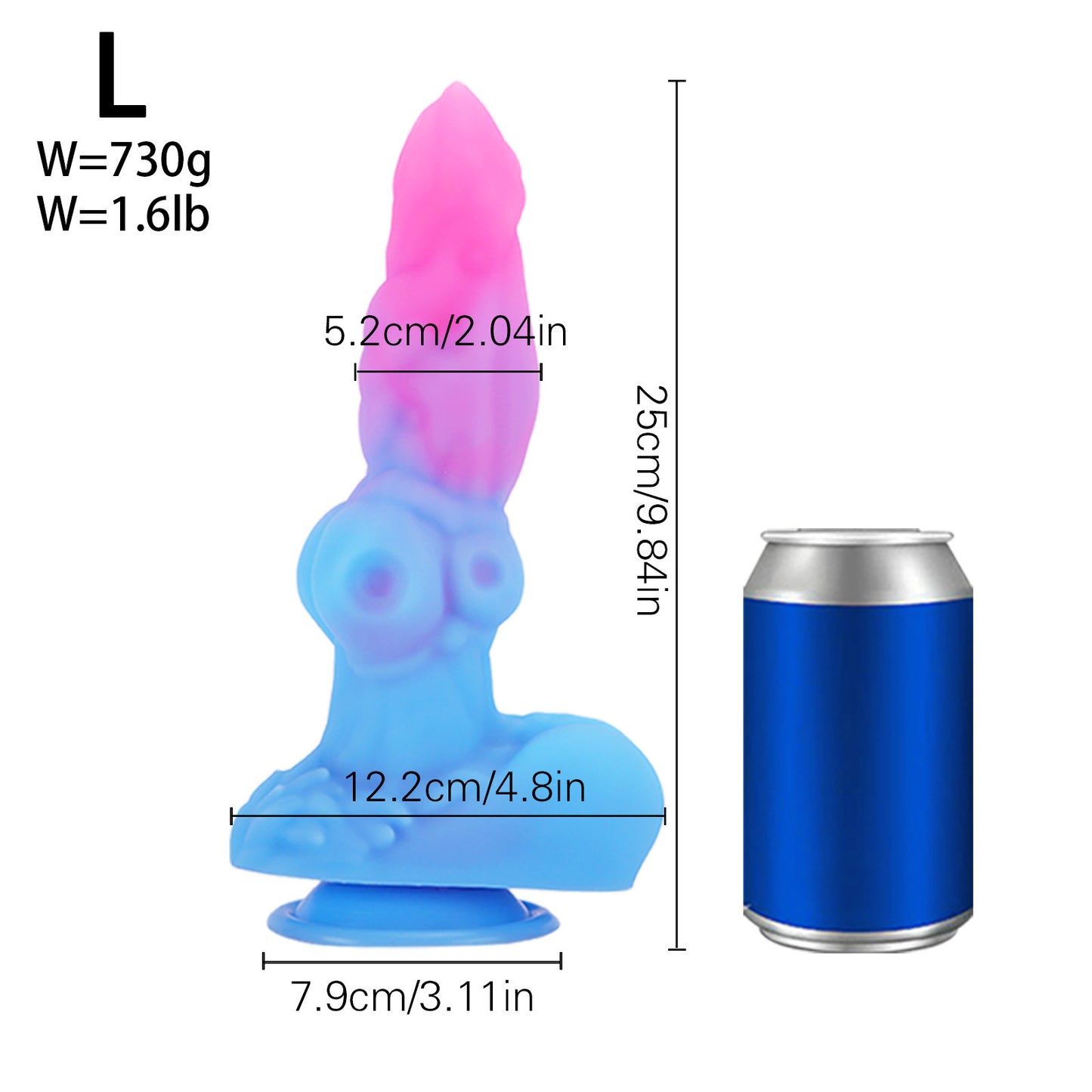 Brand new mechanical dog dildo mixed color artificial animal genital masturbation stick
