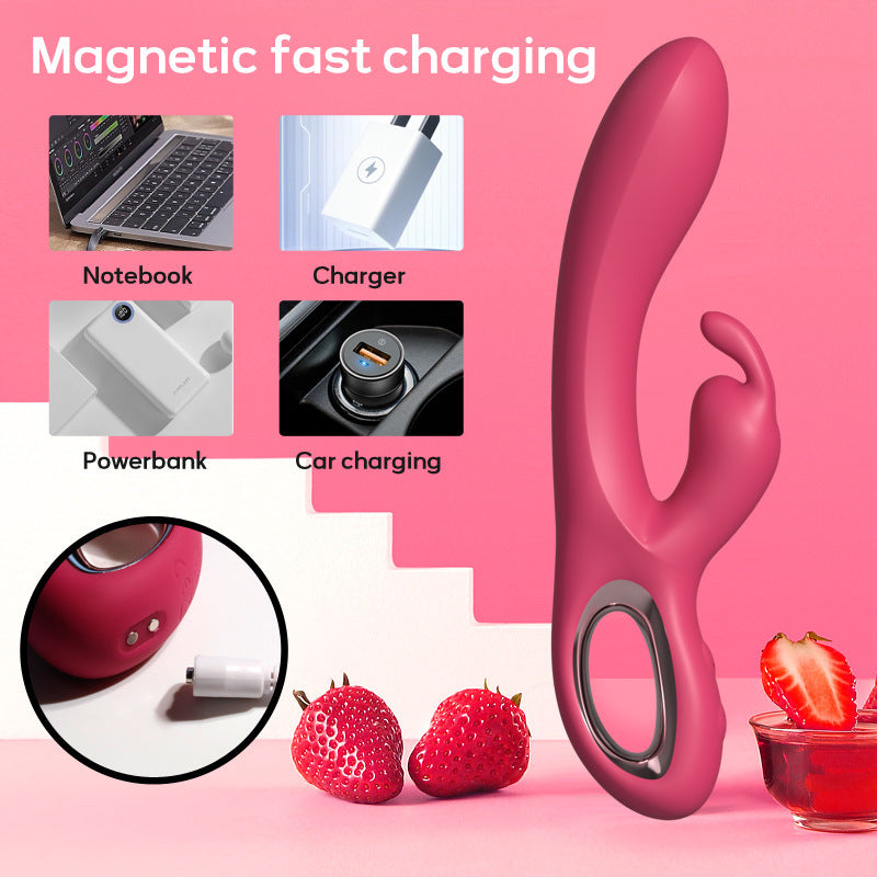 Jimei Rabbit Double Vibration Massager Female Rabbit Vibrator