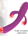 G Spot Vibrator Dual Motor Clit Sucking Vibrator