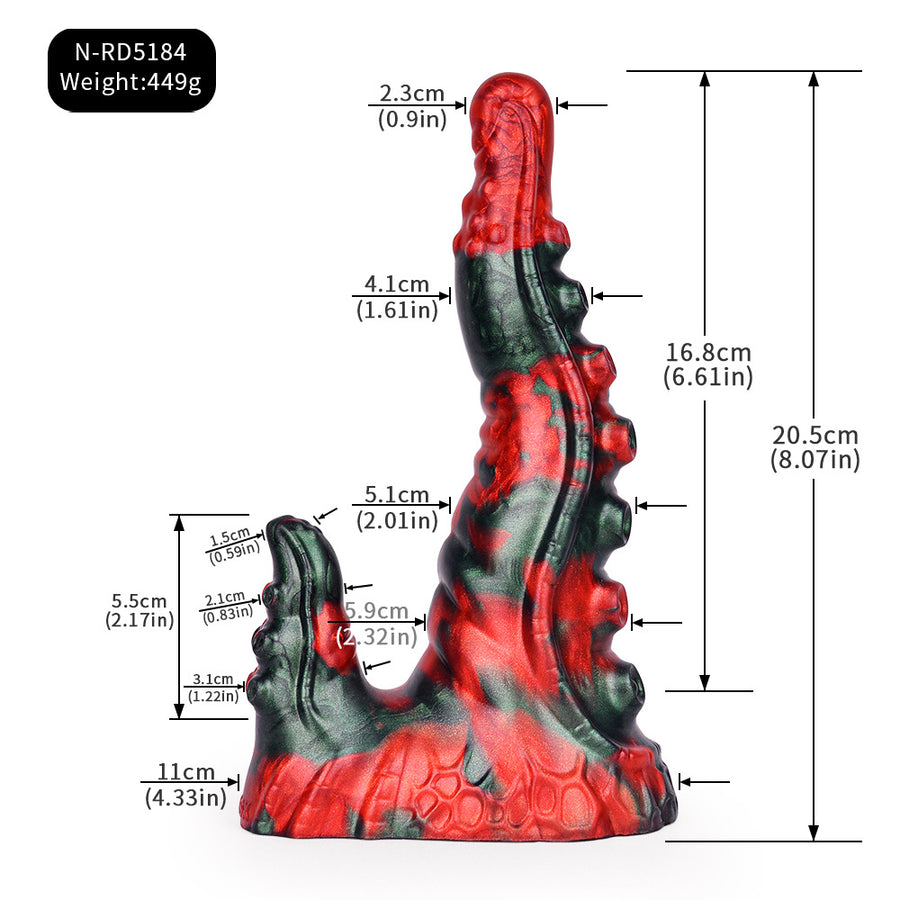 NNSX new alien dildo Cthulhu tentacle simulation masturbator