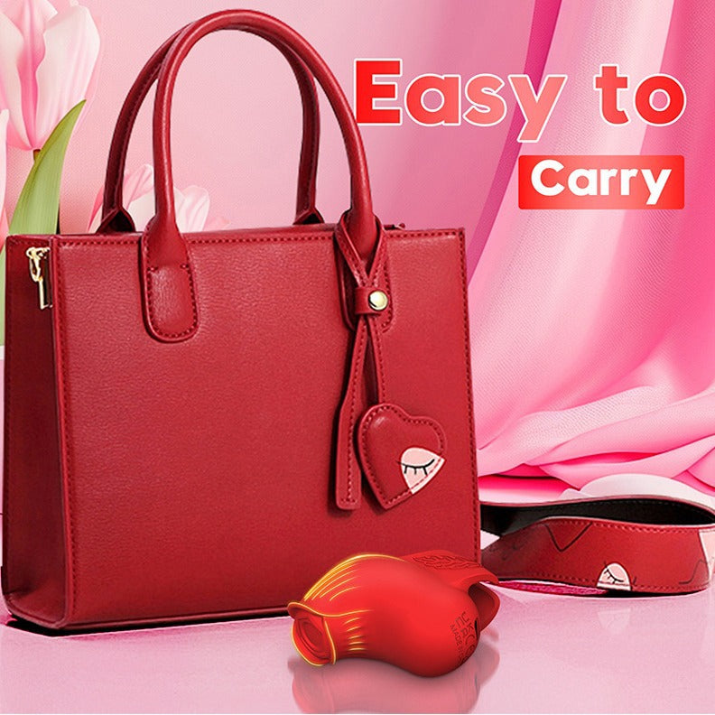 Female finger rose vibrator massager  clitoral comfort vibrator adult product