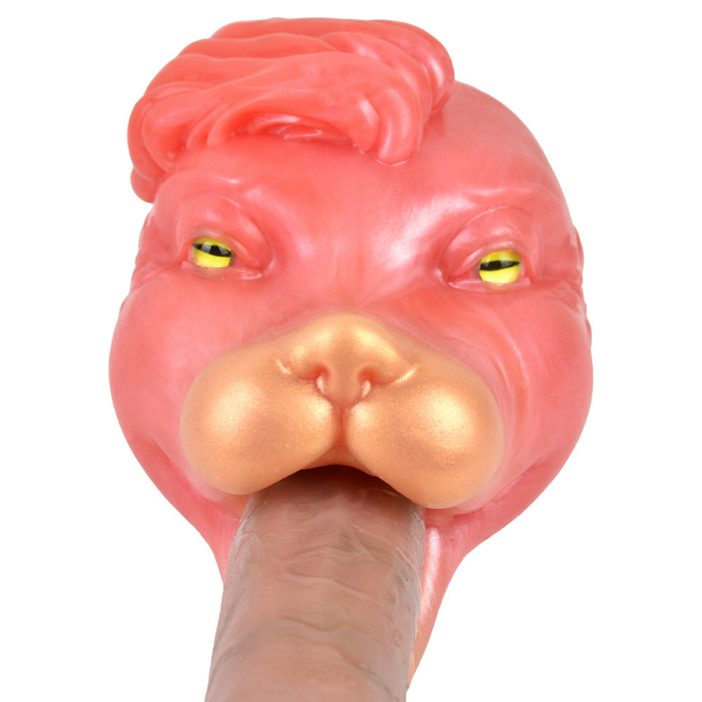 Bizarre Alien Beast Masturbator Soft Silicone Male Penis Trainer Oral Sex Mold