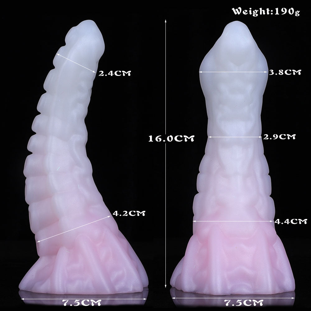 Special Shape Mixed Color Dildo Female Silicone Large Size Masturbator