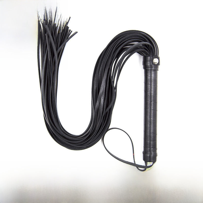 BDSM Leather Whip  Couple Role Play Whip Bedroom Bondage Faux Leather Riding Whip