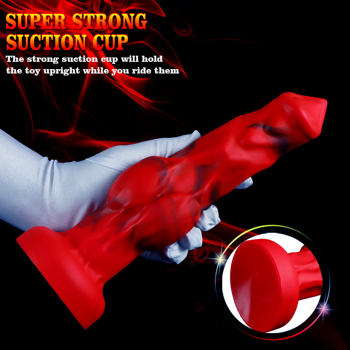 Wolf Chicken Shaped Liquid Silicone Dildo Simulating Animal Penis Female Sex Toy