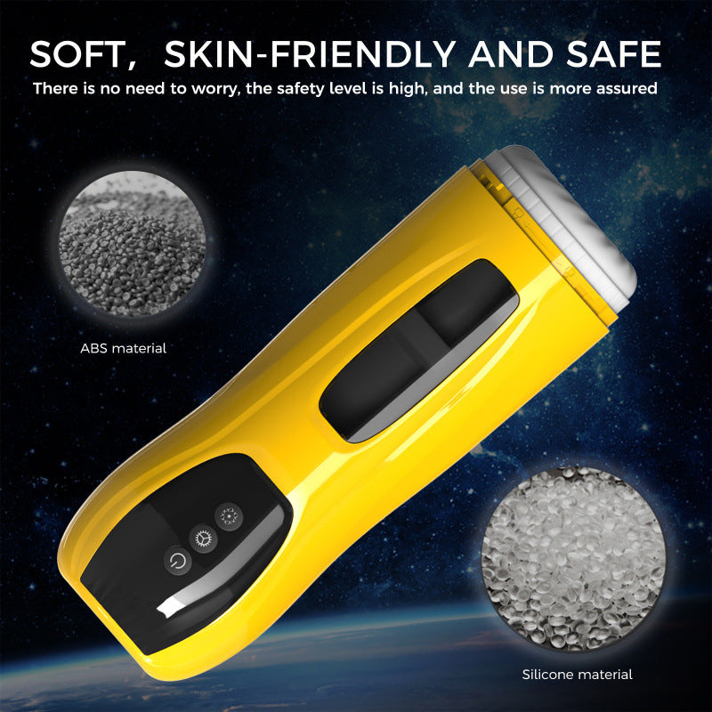 Bumblebee fully automatic rotating sucking telescopic vibration masturbator male sex toy