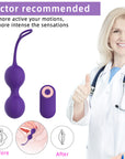 Postpartum auxiliary repair Kegel ball remote control female vaginal contraction trainer vibration love egg