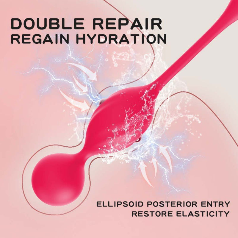 Vaginal dumbbell exerciser electric shock egg Kegel ball female masturbator adult sex toys