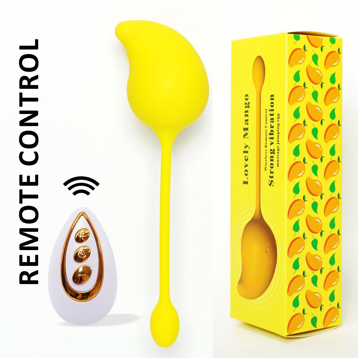 Mini Fruit Series - APP Remote Control Mango Vibrator Sex Toy Rechargeable Love Egg Vibrator