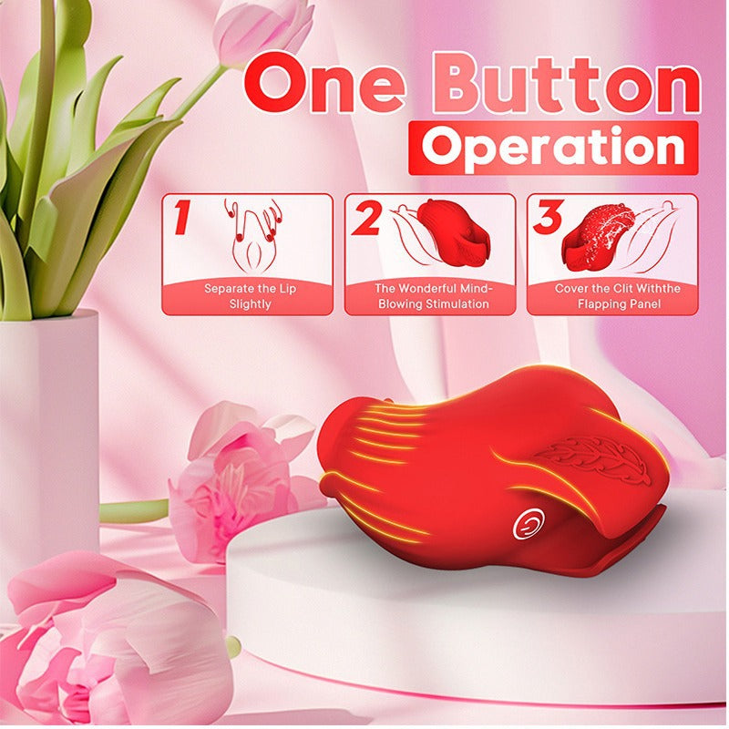Female finger rose vibrator massager  clitoral comfort vibrator adult product