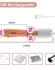 Fully automatic telescopic gun machine wireless remote control electric heating dildo