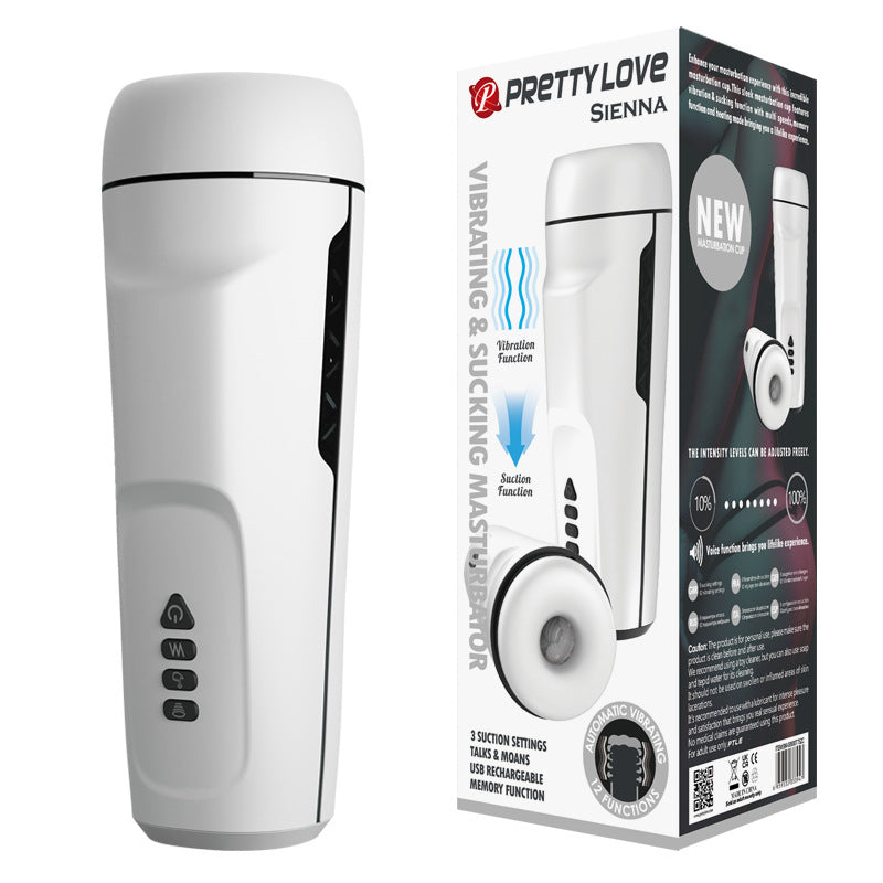 Baile Pytila Rechargeable Suction Vibration Sound Male Masturbator Sex Toy