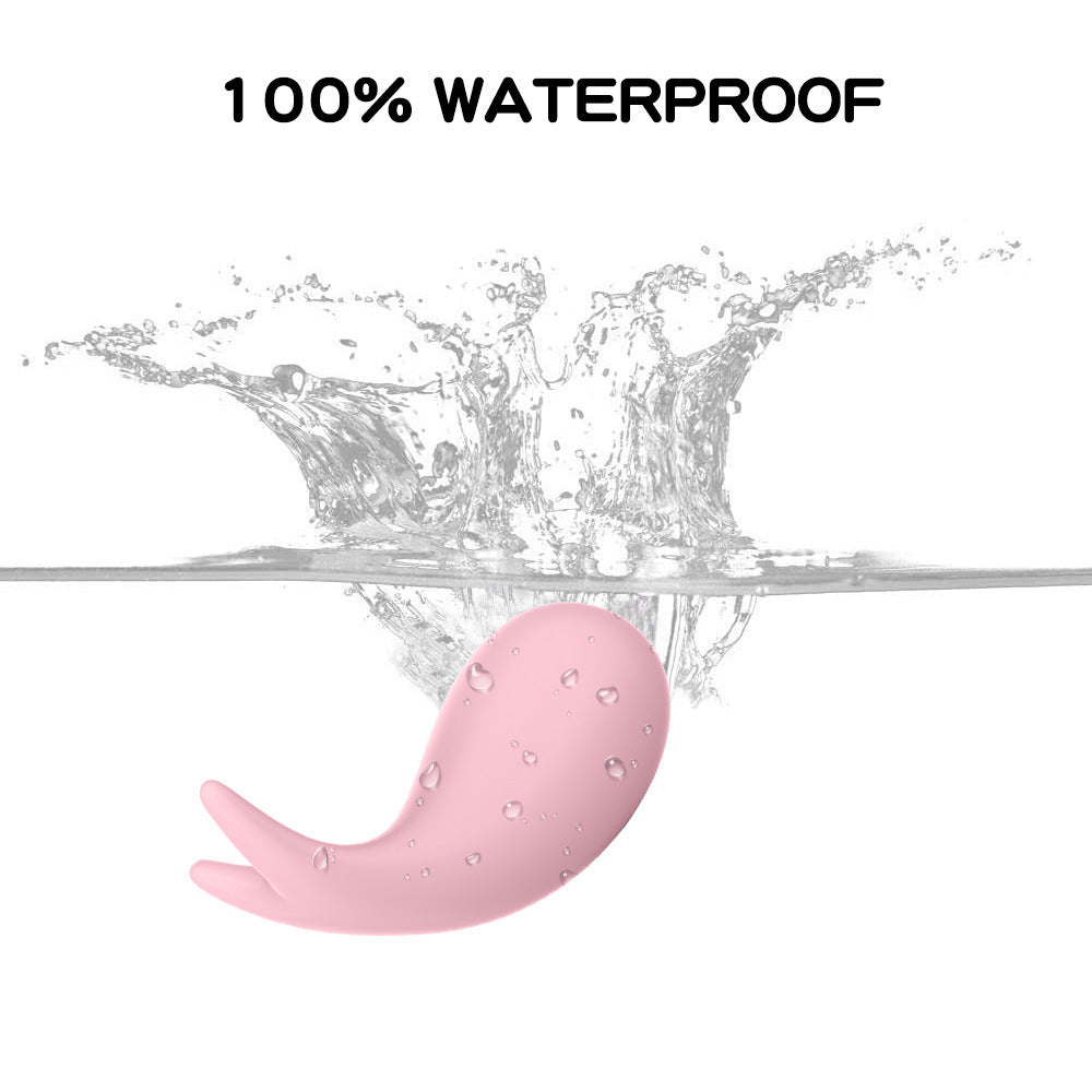 Multi-frequency panty vibrator wearable vibrator rechargeable flirting female sex toy