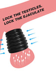Silicone Testicle Restraint Ring BDSM Scrotum Restraint Toy Testicle Stretcher Adult Sex Toy