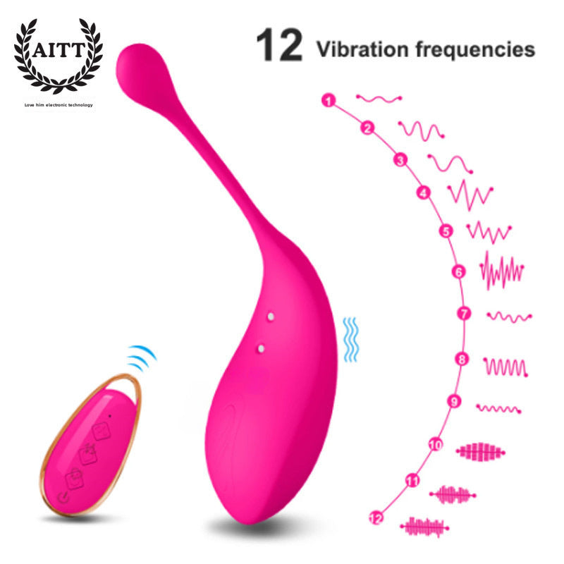 Rechargeable Wireless Remote Control Love Egg Vibrator Wearable G-spot Vibrator Masturbator