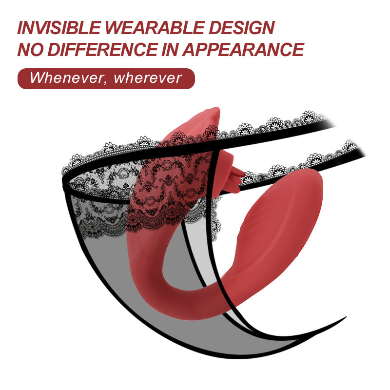 Wireless remote control vibrating panties wearable flirting vibrator female sex toys