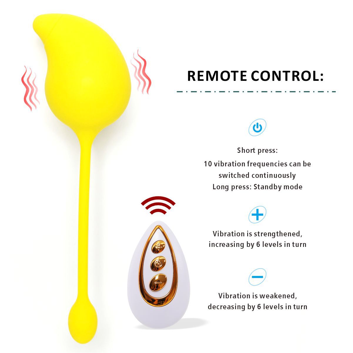 Mini Fruit Series - APP Remote Control Mango Vibrator Sex Toy Rechargeable Love Egg Vibrator