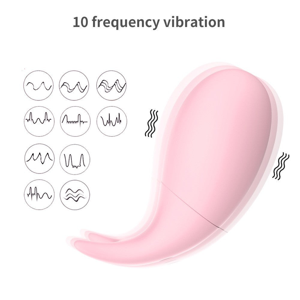 Multi-frequency panty vibrator wearable vibrator rechargeable flirting female sex toy