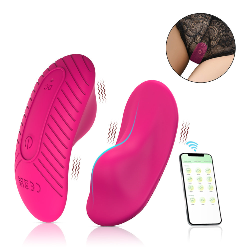 Women's APP Remote Control Wearable Vibrator Flirting Vibration Massager Couple Sex Toy