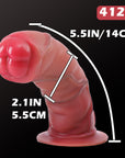 Simulation short thick penis butt plug masturbator flirting sex toys