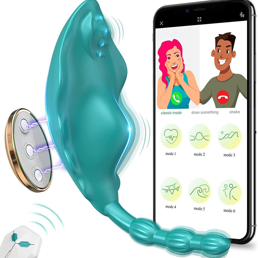 APP remote control wearable panty vibrator female masturbator couple sex toys