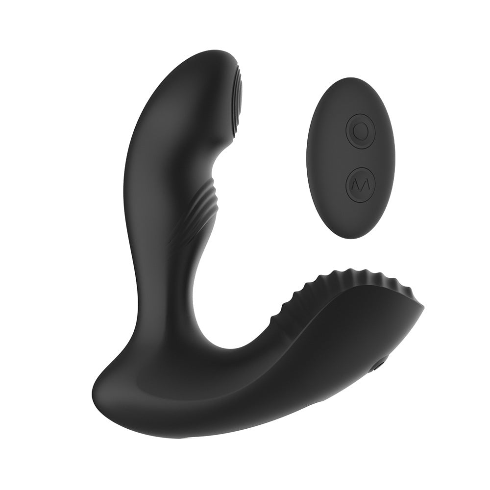 Wireless remote control vibration G-spot prostate massager male masturbator training