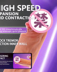 Jenda simulation electric vibrator retractable dildo female masturbator sex toy