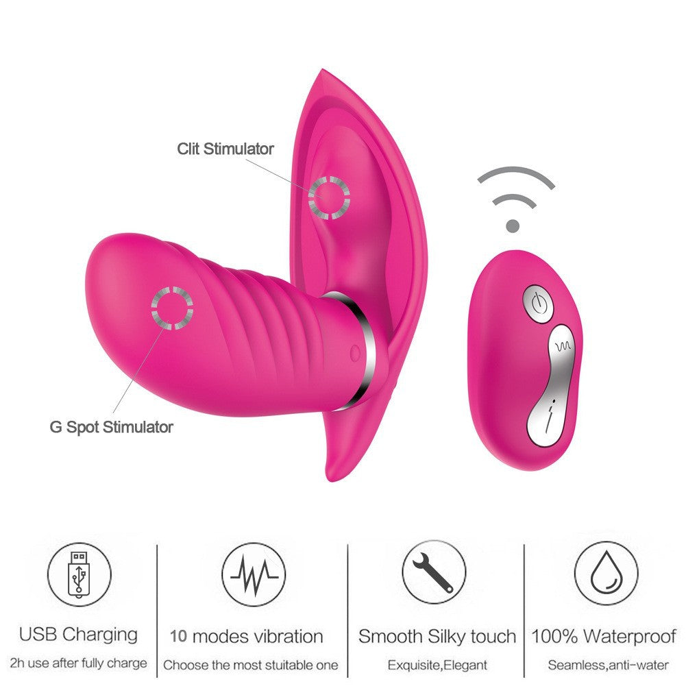 Remote control wearable panties vibrator female G-spot vibrator invisible flirting massager