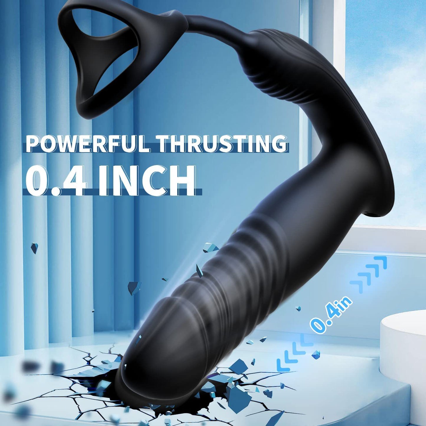 Remote APP Controlled Anal Vibrator Male Prostate Massager Adult Sex Toy