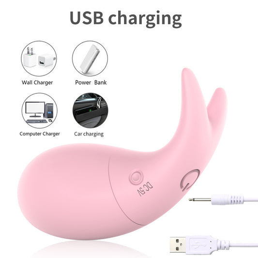 Multi-frequency panty vibrator wearable vibrator rechargeable flirting female sex toy