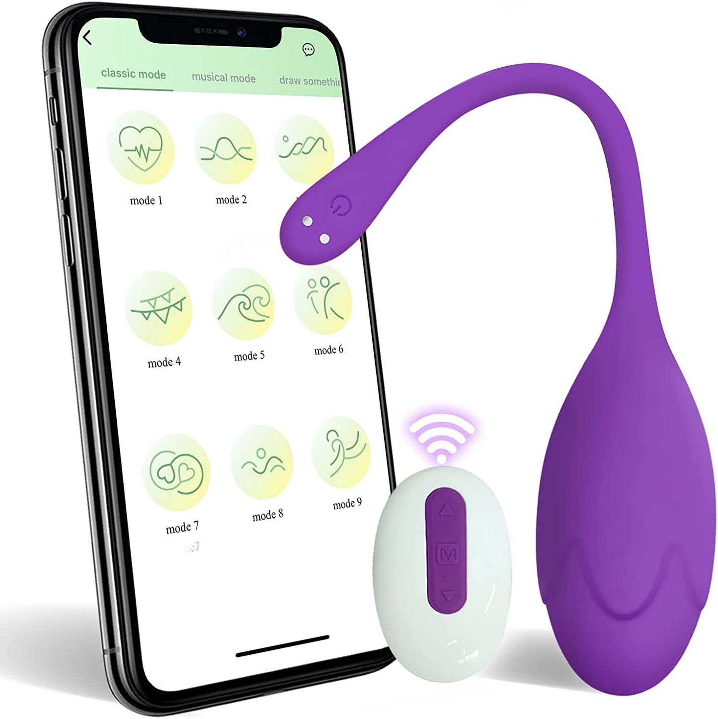 App remote control vibrator Kegel ball female pelvic floor muscle tightening exerciser