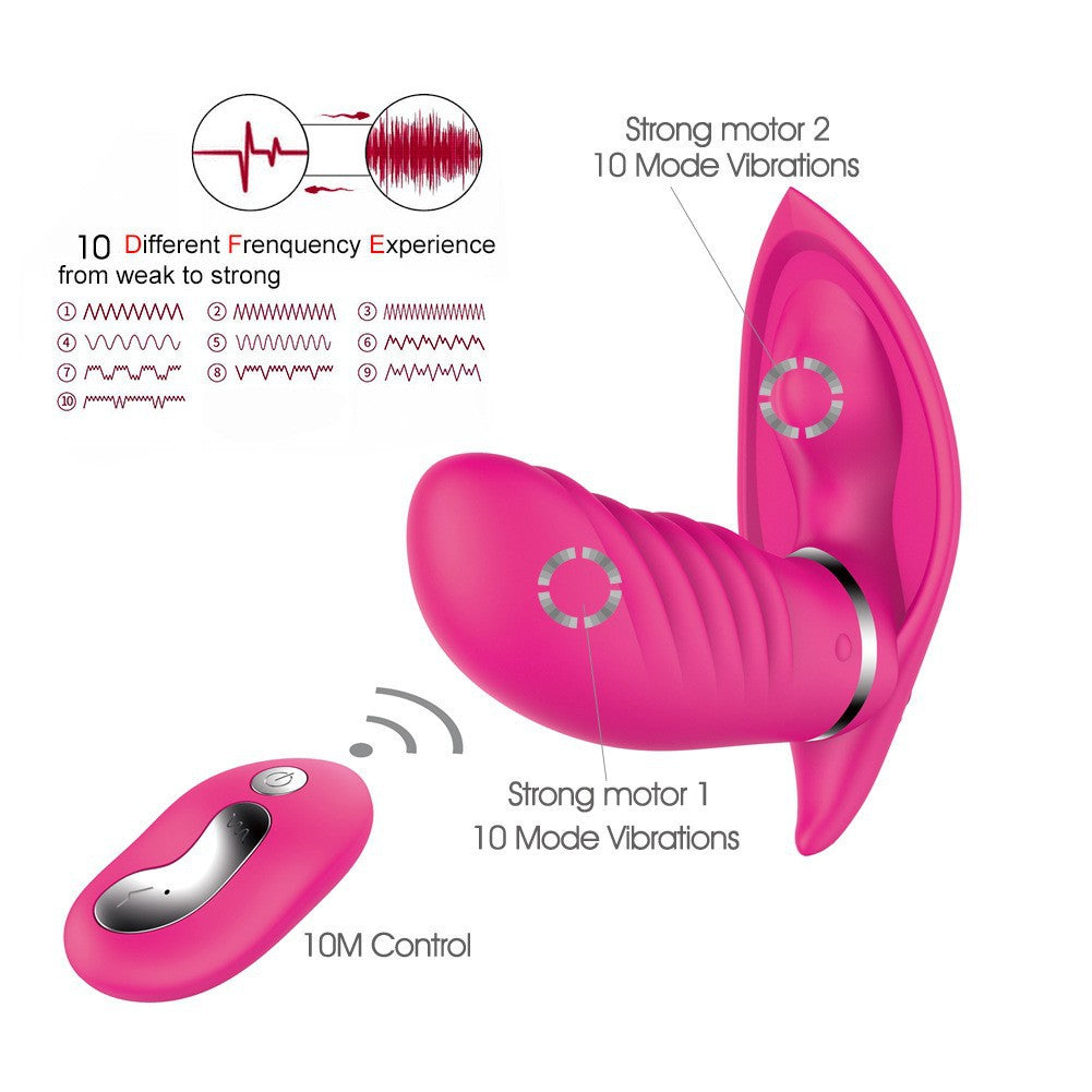 Remote control wearable panties vibrator female G-spot vibrator invisible flirting massager