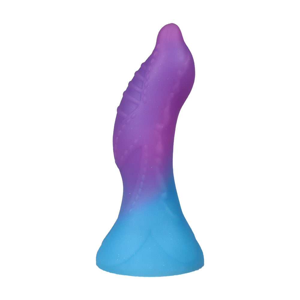 Special shaped small drill silo dildo liquid silicone female masturbator