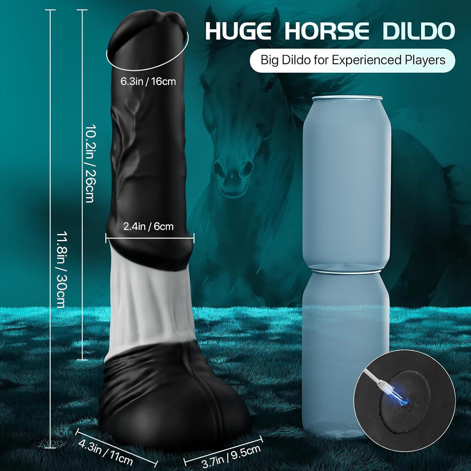 Remote Control APP Electric Telescopic 4-in-1 Thrust Dildo Vibrator