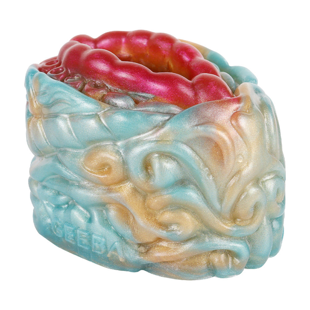 Colorful Shaped Portable Masturbator Cup Single Hole Oral Sex Cup Penis Exerciser