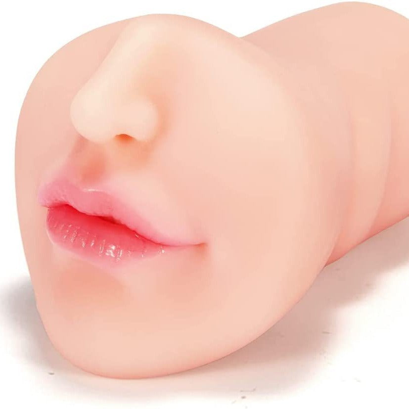 Realistic oral sex tool molded sex toy male masturbator