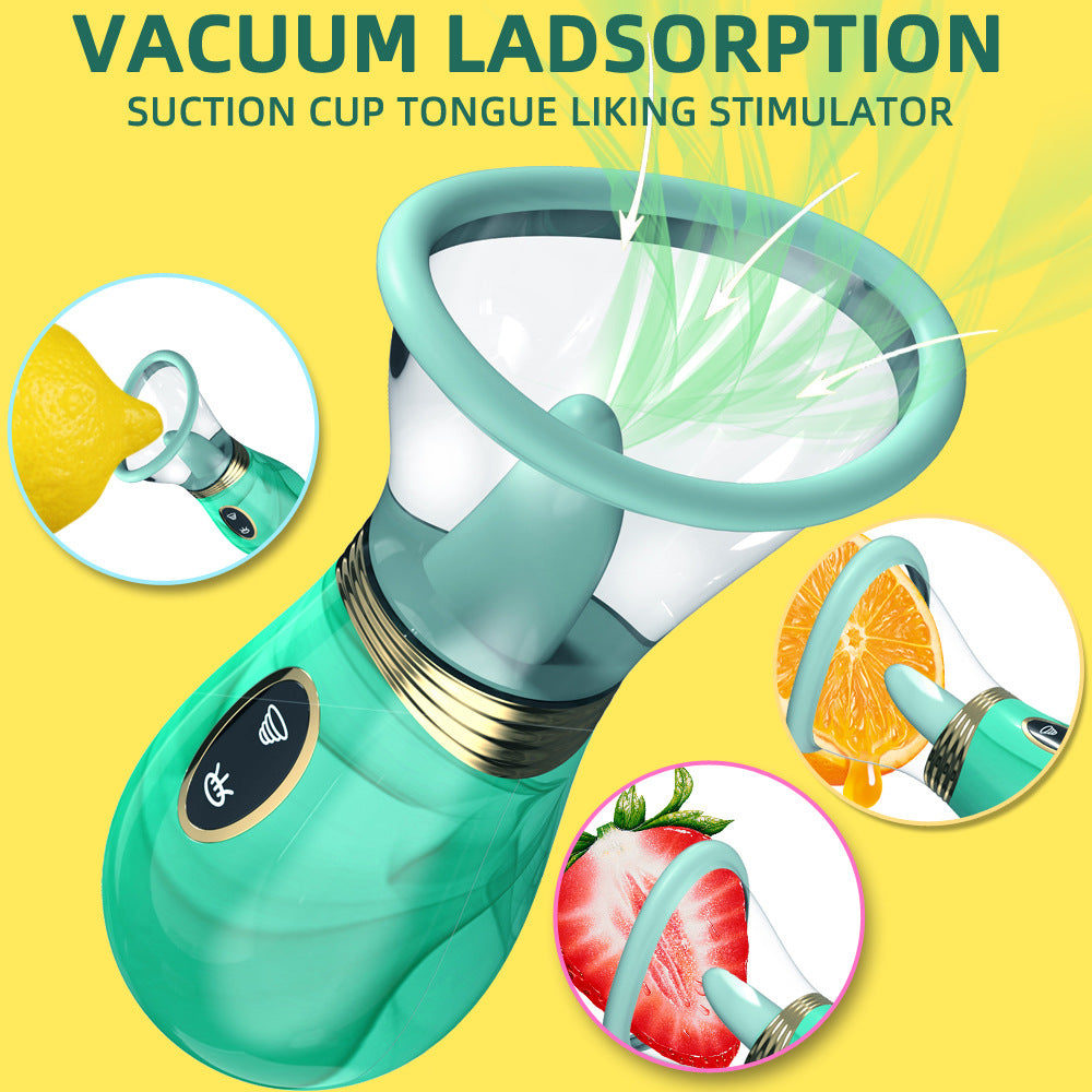 Female soft silicone vibrator clitoral sucking stimulator