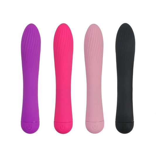 Female passion 10 frequency vibration threaded rod waterproof portable sex adult products