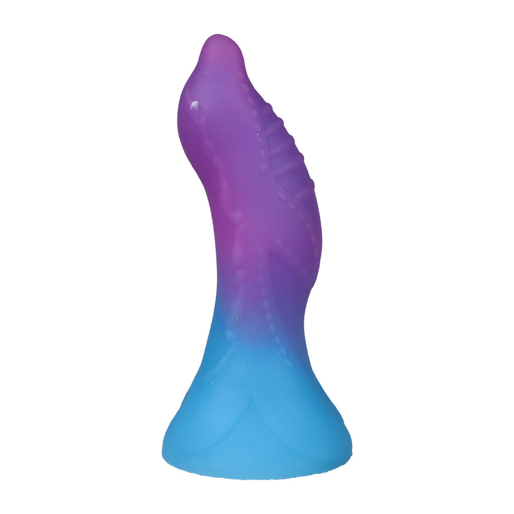 Special shaped small drill silo dildo liquid silicone female masturbator