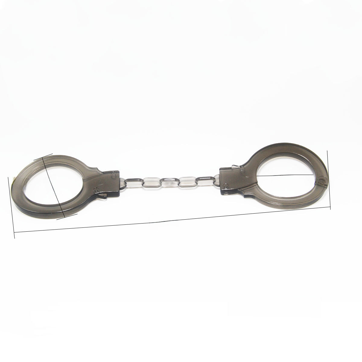 Soft Rubber BDSM Handcuffs - Comfortable Bondage Flirting Sex Toys for Couples