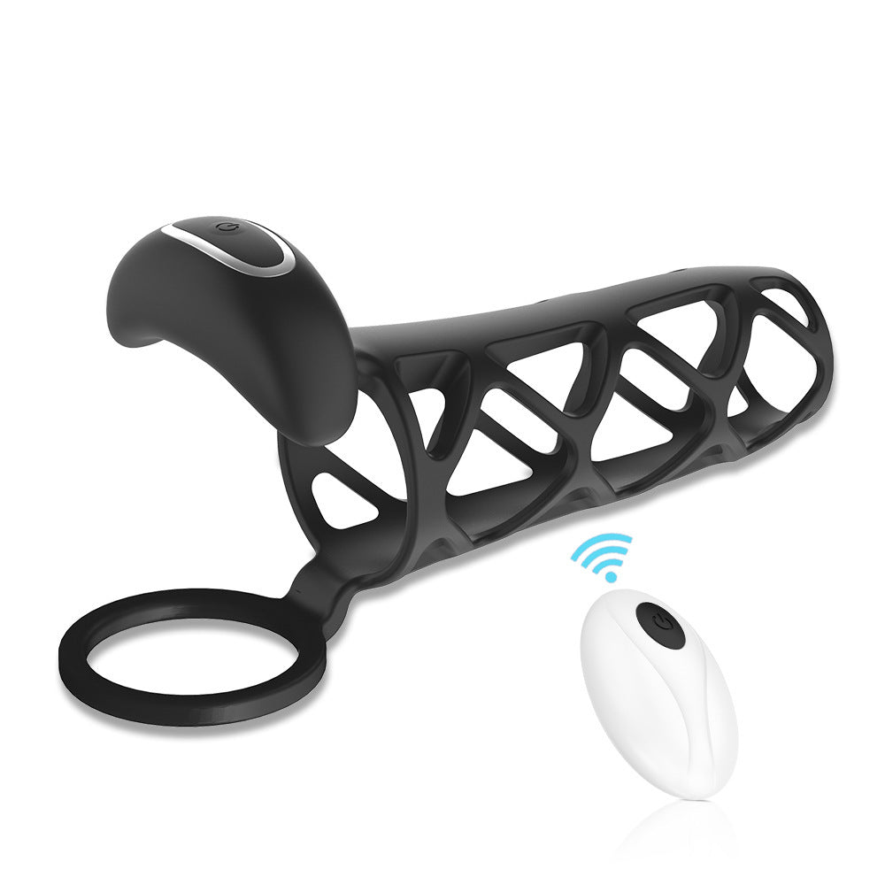 APP Remote Control Penis Vibrator Men's Delay Vibration Ring Flirting Couple Sex Toy