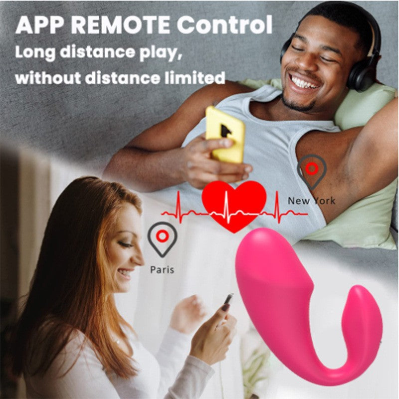 APP remote control dual shock vibrator female wireless panty vibrator G spot vibrator