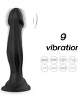 A02 Vibrating Rechargeable Realistic Dildo Female Suction Cup Masturbator