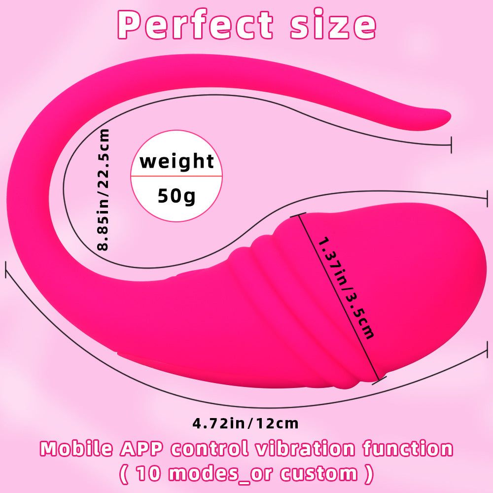 Rechargeable Silent Wireless Love Egg Masturbator App Remote Control Vibrator Sex Toy